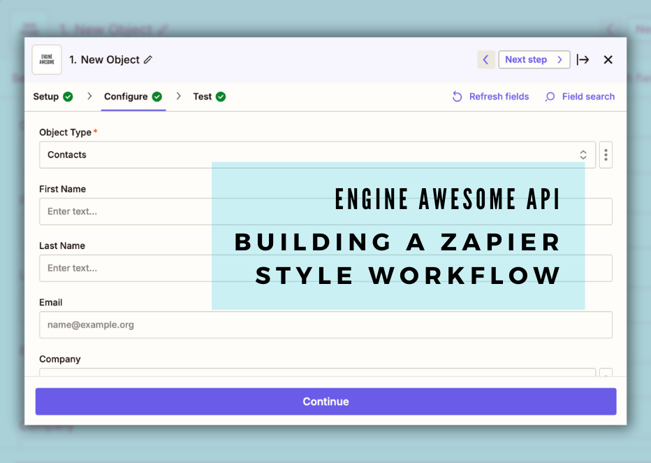 Building a Dynamic, Zapier-Style Search Interface with the Engine Awesome API